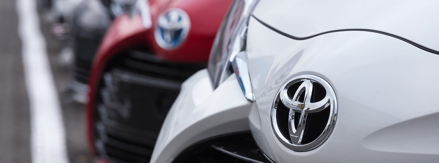 Toyota vehicle lineup