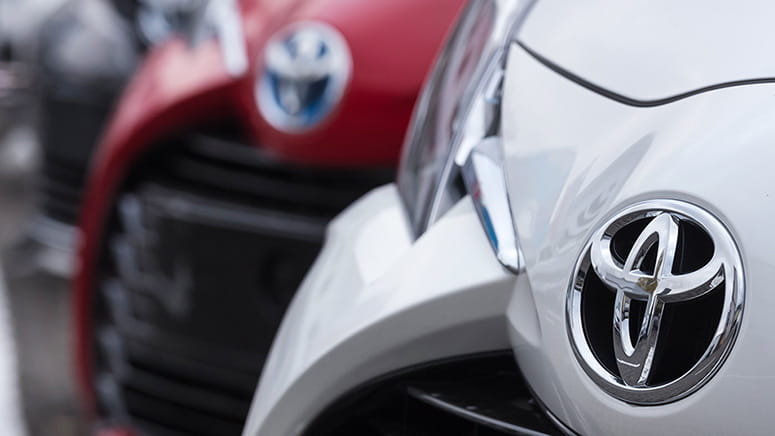 Toyota vehicle lineup