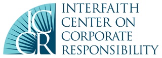 Interfaith Center on Corporate Responsibility logo stacked